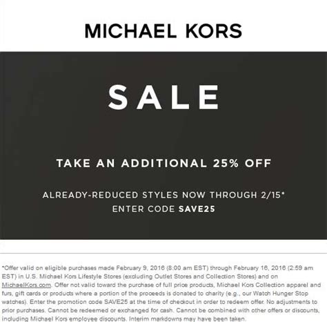 promo code for michael kors usa|More.